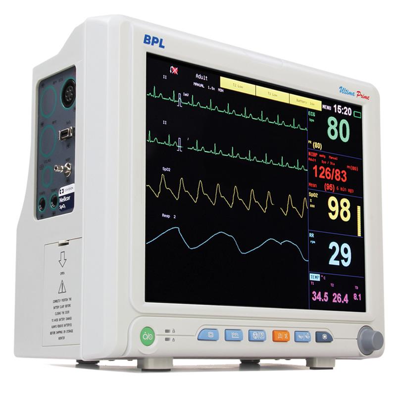 BPL Ultima Prime 5 Para Cardiac Patient Monitor With Nellcor