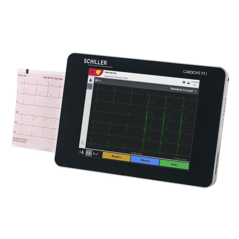 Schiller Cardiovit FT-1 6 Channel ECG